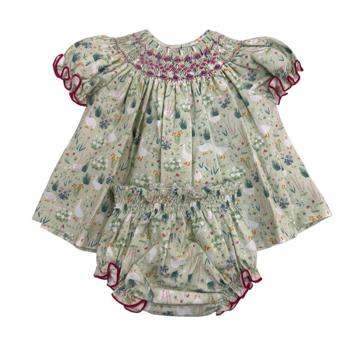 Hillary 2-Piece Handsmocked Set
