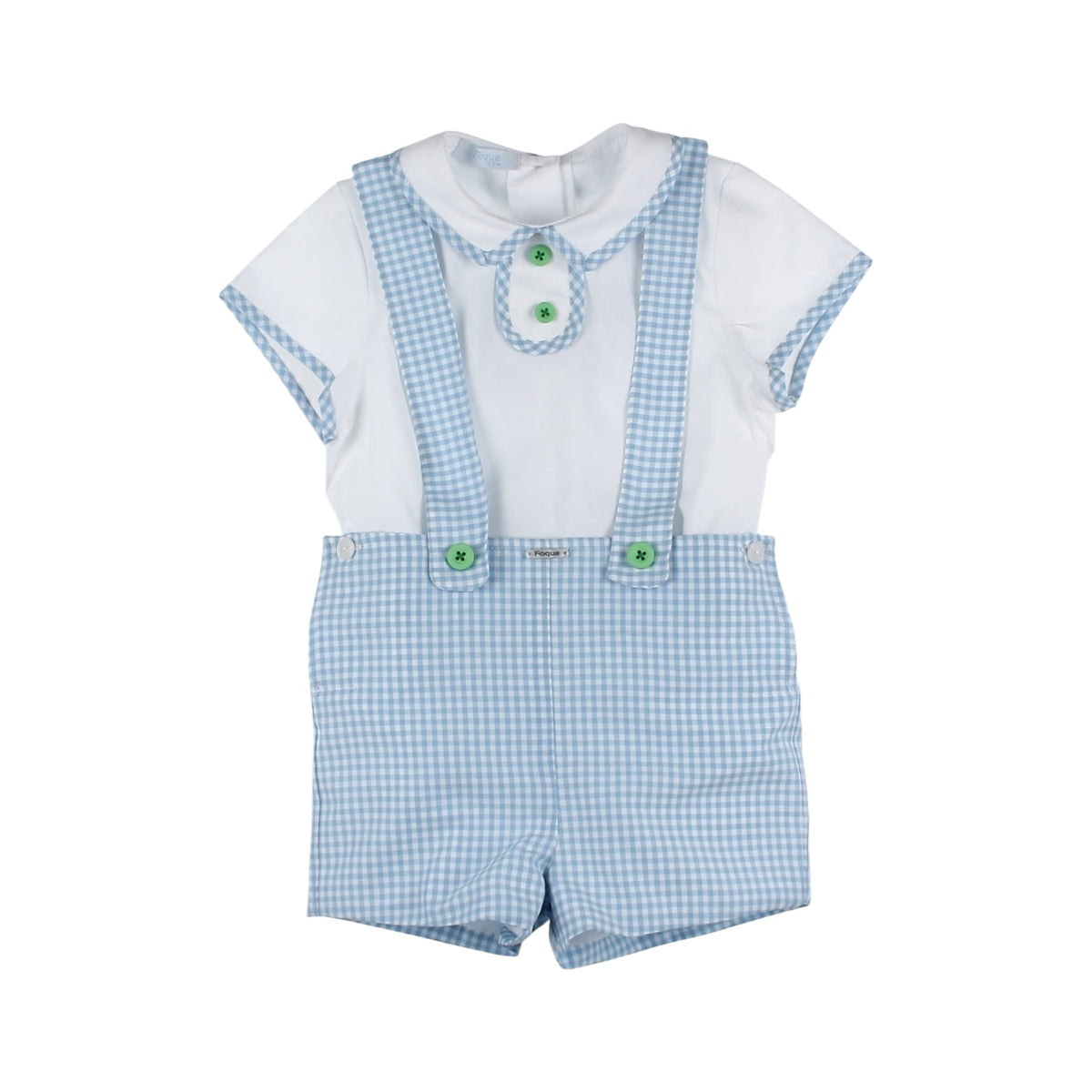 Rahigo - Two Piece Romper  Set -  Blue main image 1