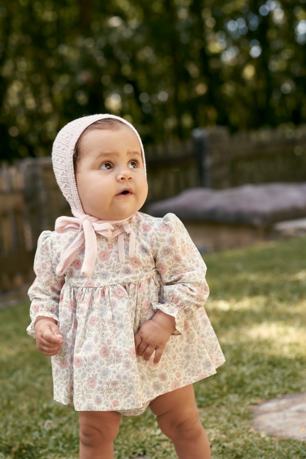 Alternate view of girl wearing Ditsy Floral 2-Piece Se