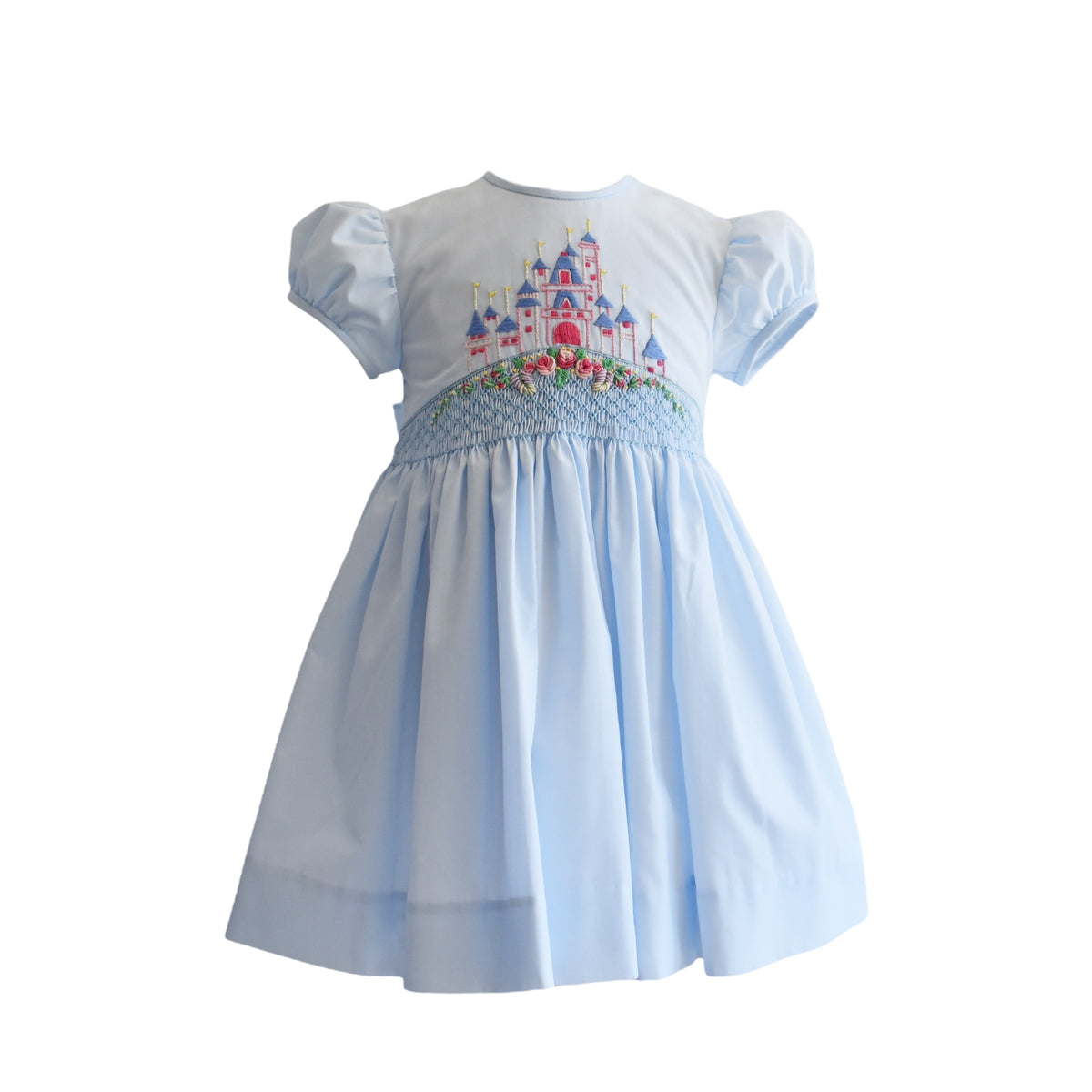 Once upon a time Pink Handsmocked Dress