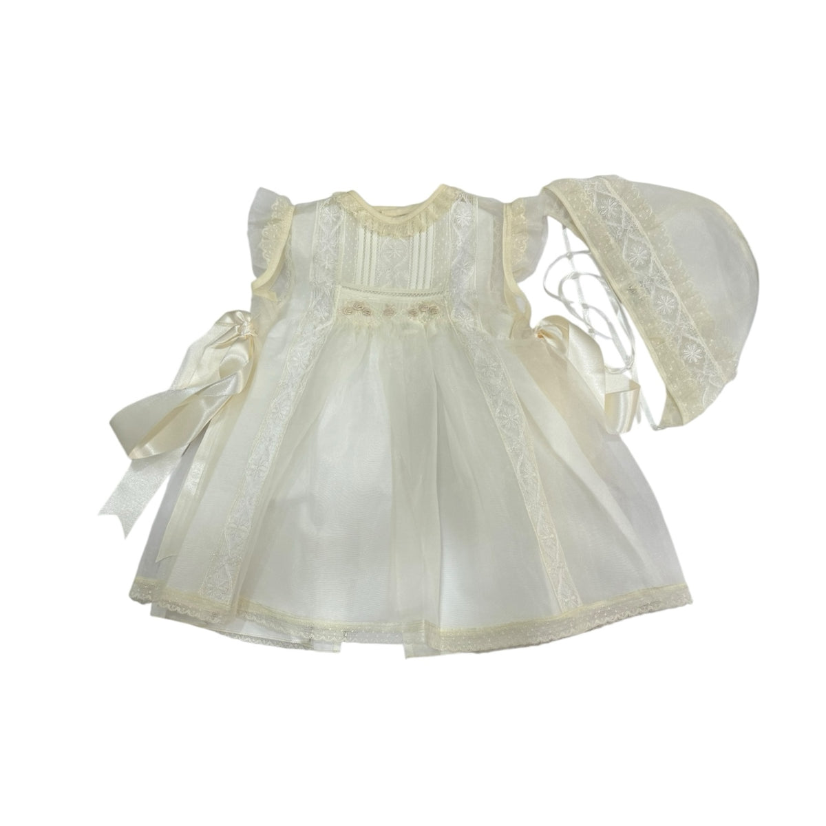 PREORDER Aurora Luxe Pink 2-piece Handsmocked Dress (SHIPS MAY/JUNE)
