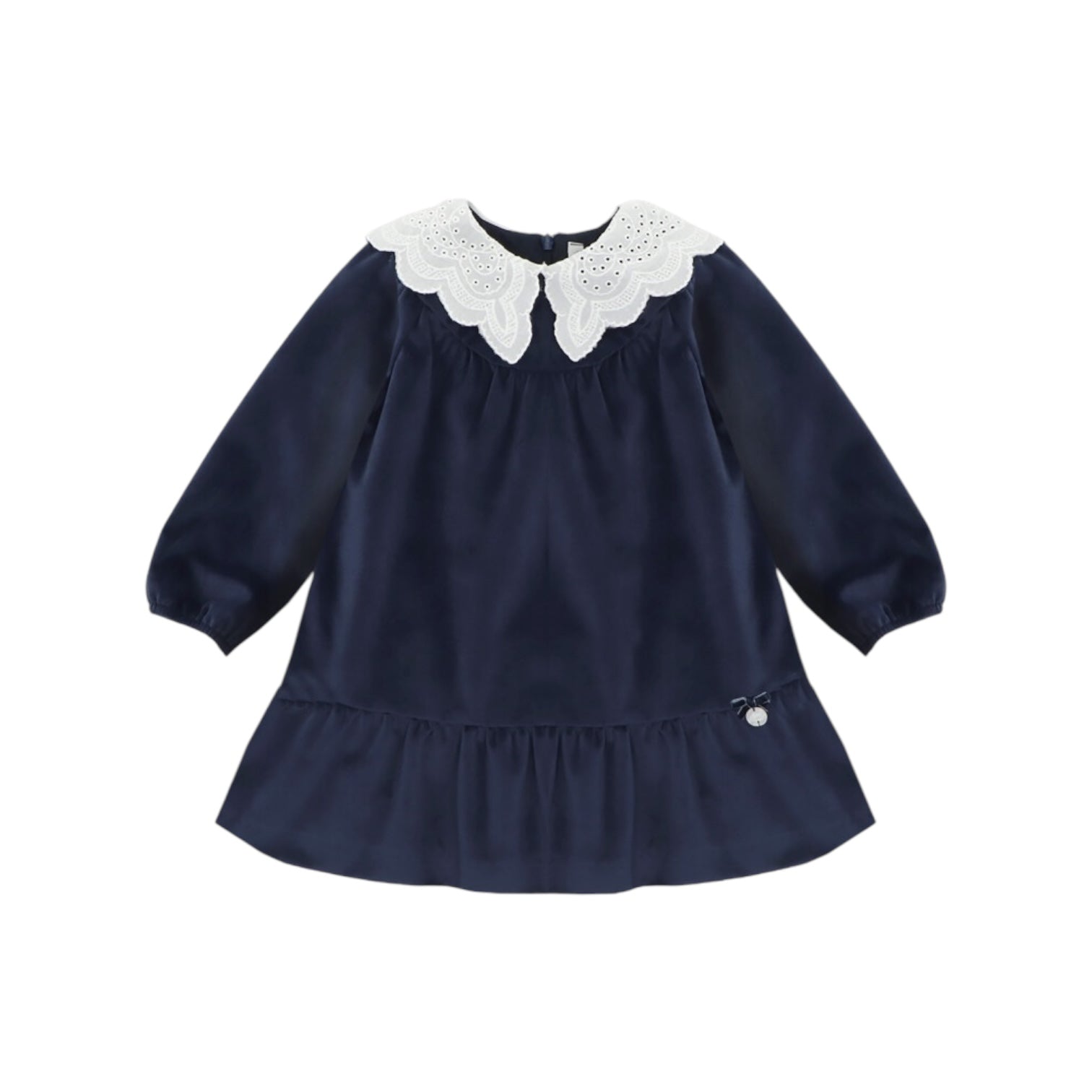 Charlie Blue Velvet Girl Dress 10T Charlie Blue Velvet Girl Dress 10T