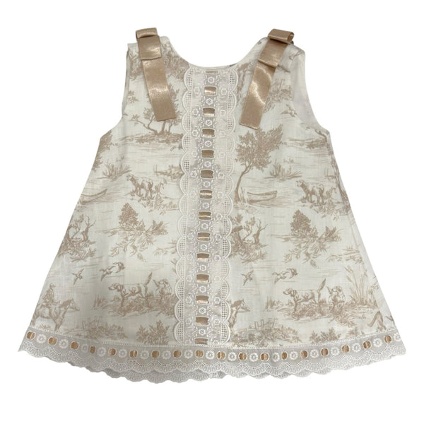 TPWC Toile Beige Ribbon Dress