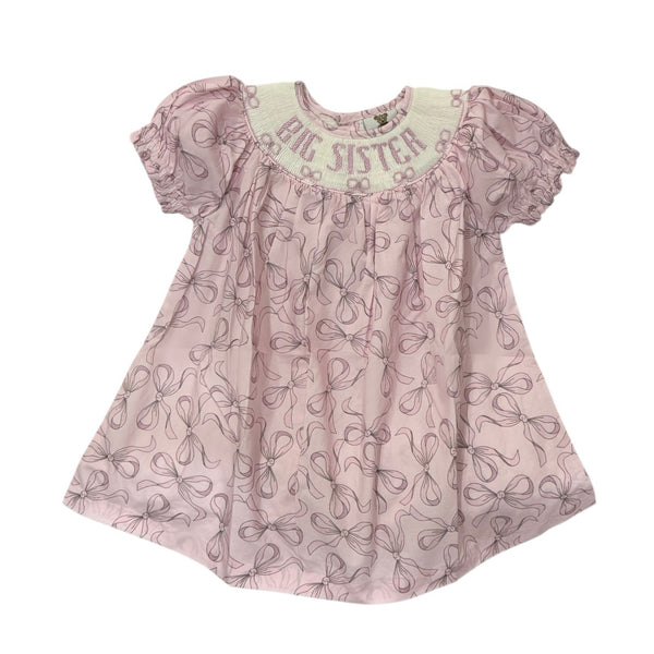Big Sister Pink Bishop Dress