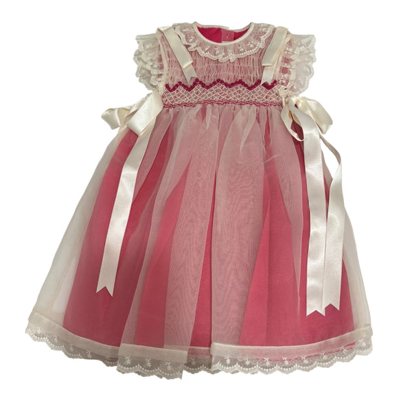Jordan Rasberry Handsmocked Dress