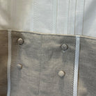 Close-up of camel fabric and tailored detailing on Gerardo Boy 2-Piece Set