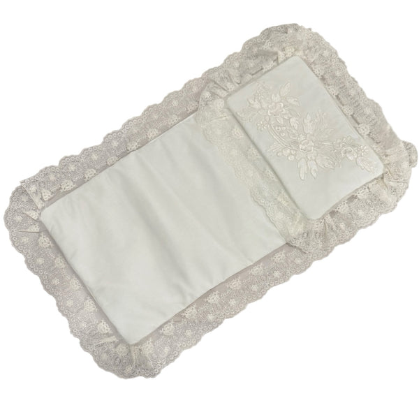 Gabriela Ivory Bassinet Pad/Liner 2-piece set