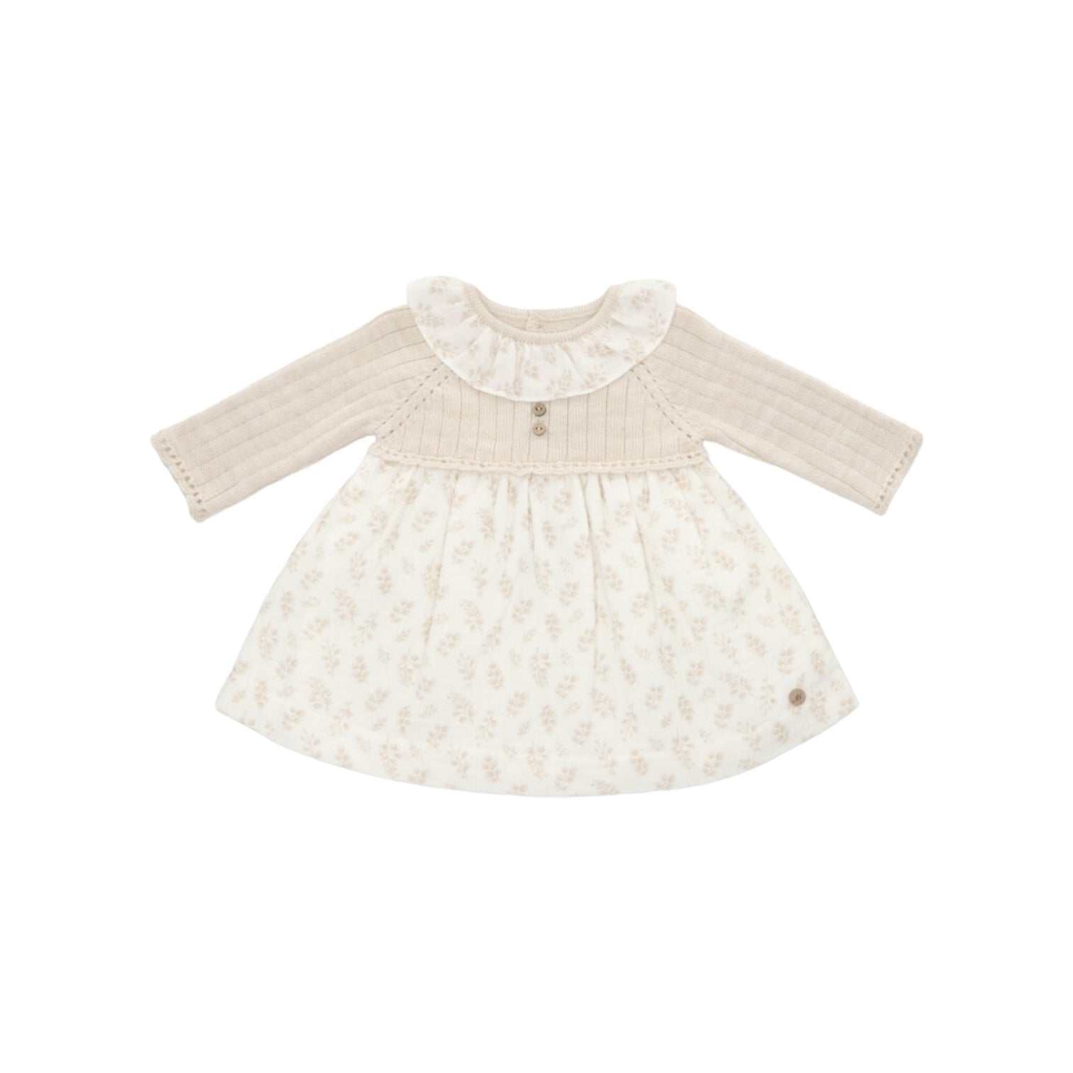 Drew Half-knitted Girl dress Piccoli & Co Drew Half-knitted Girl dress Piccoli & Co