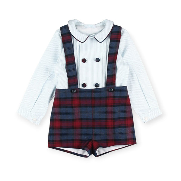 Louis Tartan Boy 2-Piece Set
