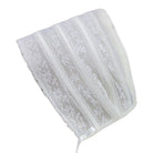 Regina Luxe Ivory matching bonnet