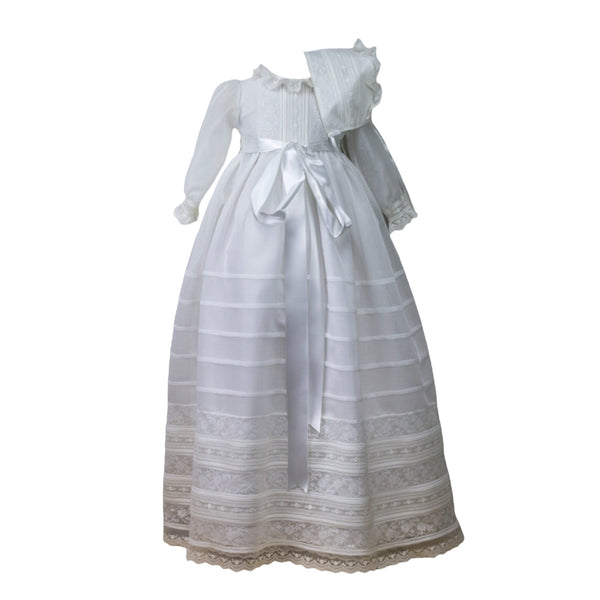 PREORDER Gustava Off-White Lace 2-piece Gown (SHIPS DECEMBER)