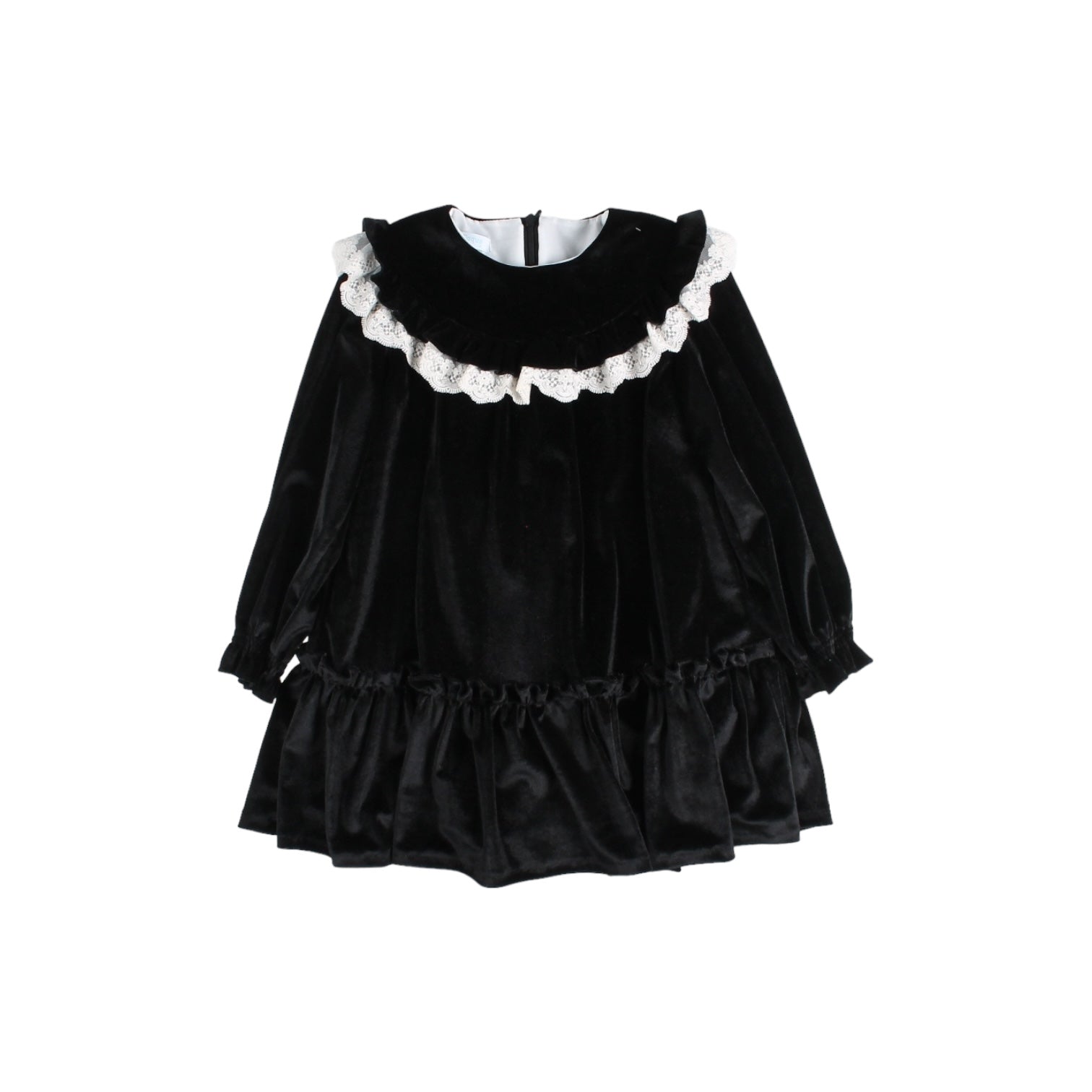 Carol Black Velvet Dress 7T / Black Carol Black Velvet Dress 7T / Black