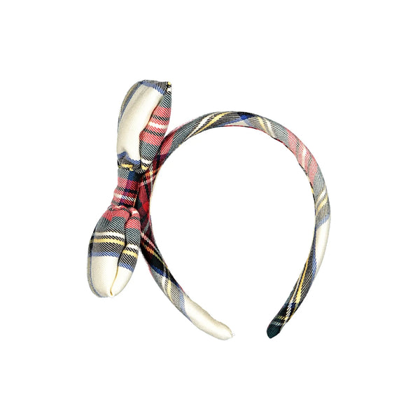 PREORDER Lorenza Tartan Headband (Ships October)