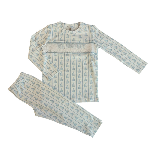 Big Brother Sailboats Pajama Pj