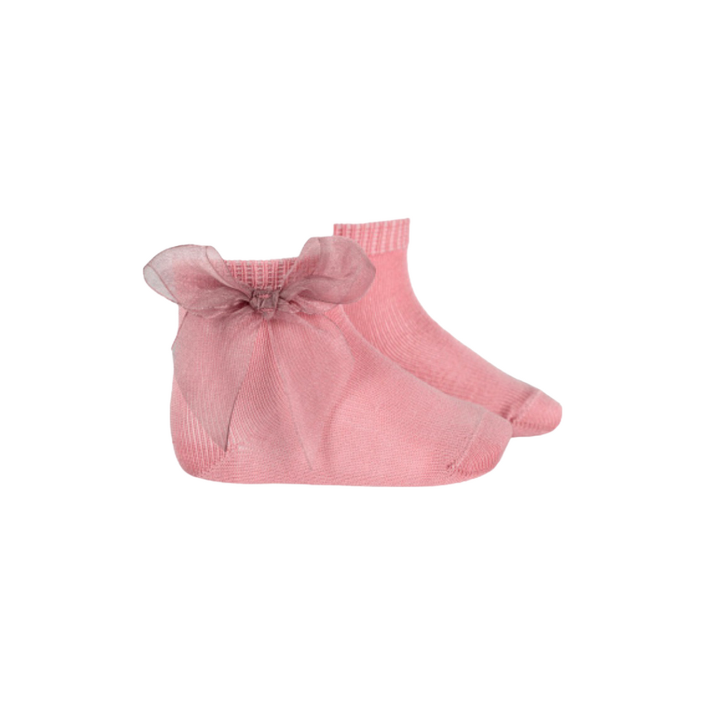 Tulle Organza Ankle Bow Socks - Piccoli & Co 