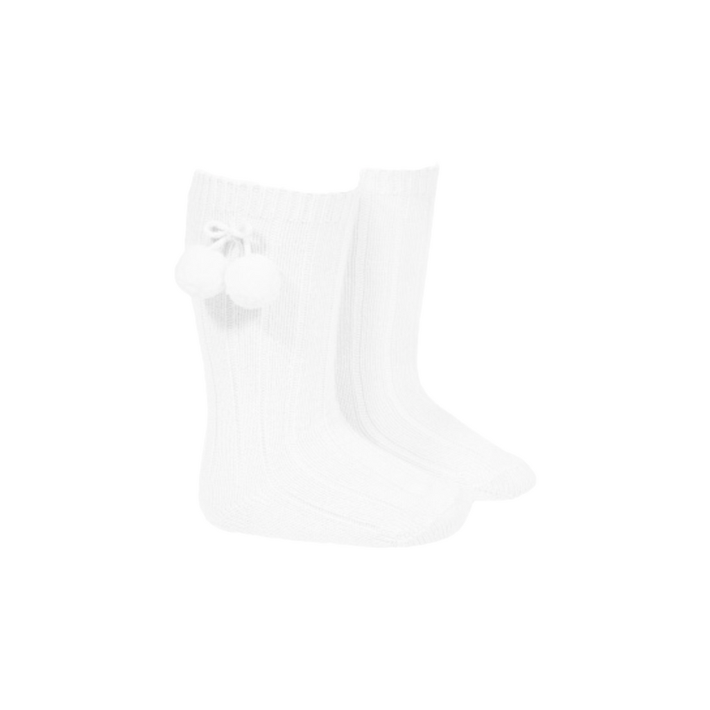 Harry Cotton Pompom Socks - Piccoli & Co 