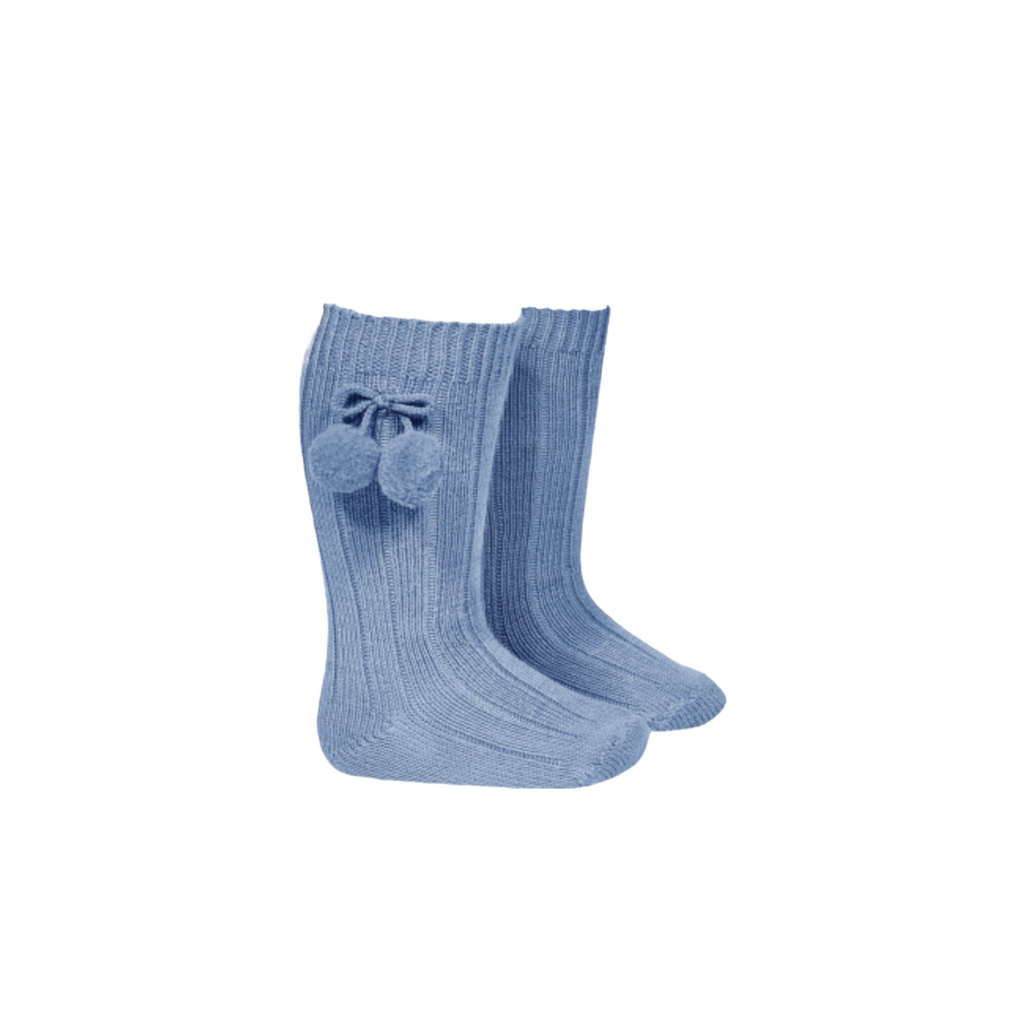 Harry Cotton Pompom Socks - Piccoli & Co 