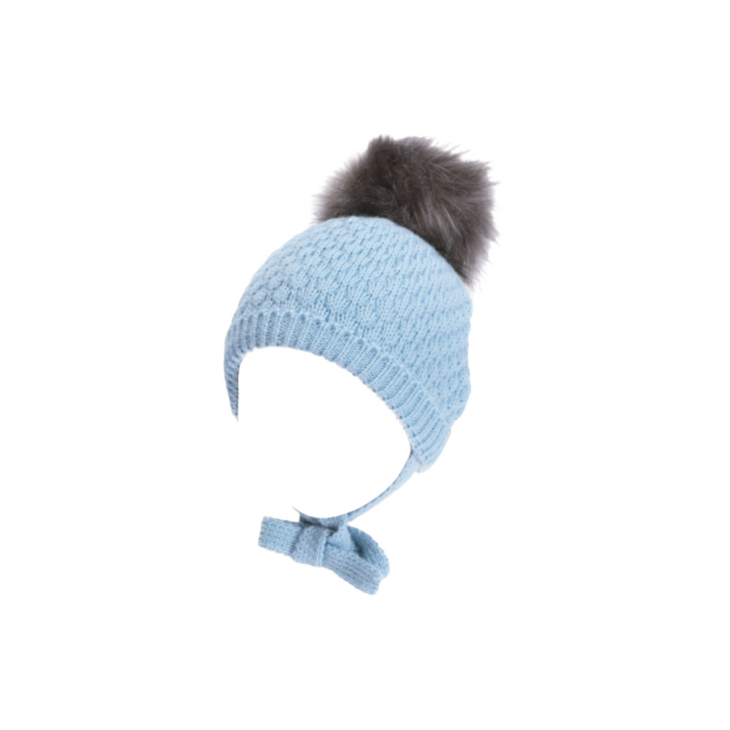 Harry Faux Fur Pom Hat - Piccoli & Co 