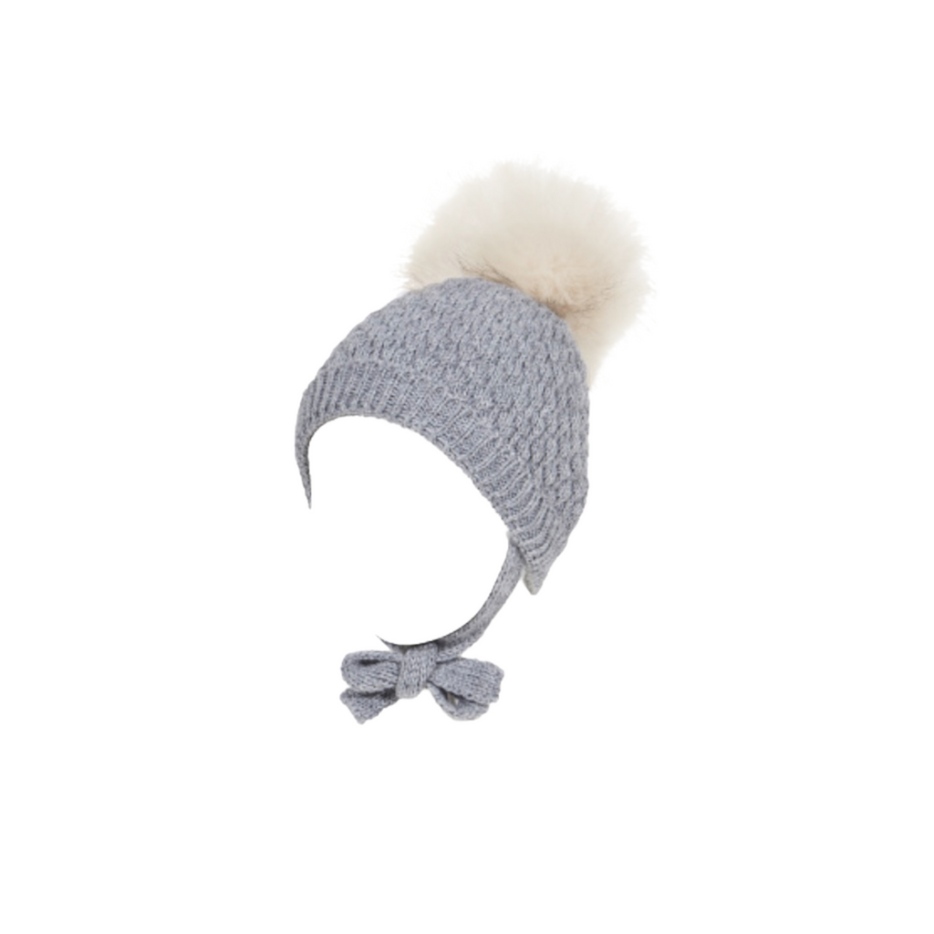 Harry Faux Fur Pom Hat - Piccoli & Co 