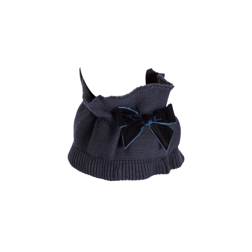 Nathalie Velvet Bow Scarf - Piccoli & Co 