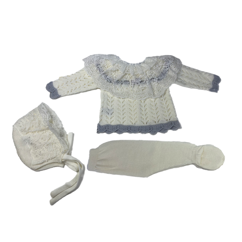 Henrietta Luxe 3-pc knitted set - Piccoli & Co 